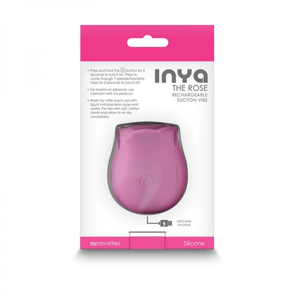 Inya The Rose Suction Toy Pink