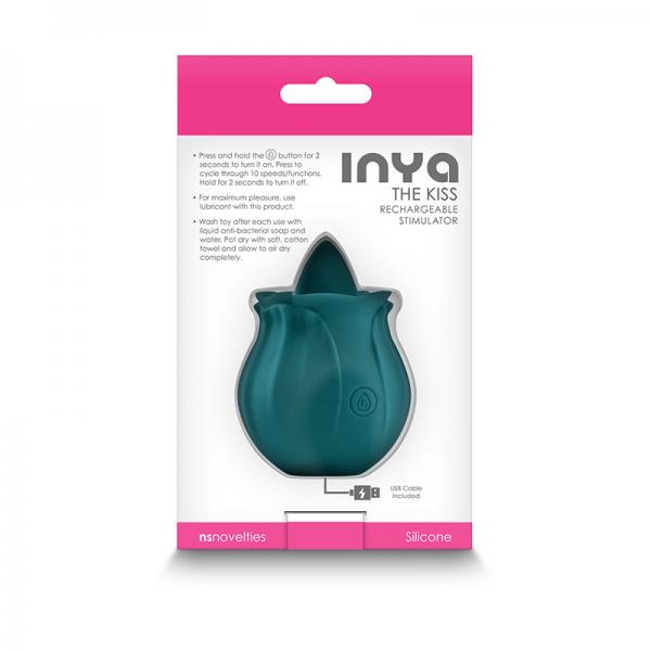 Inya The Kiss Vibrator Dark Teal