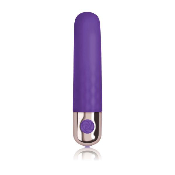 Exciter Travel Vibe Rechargeable Silicone Purple