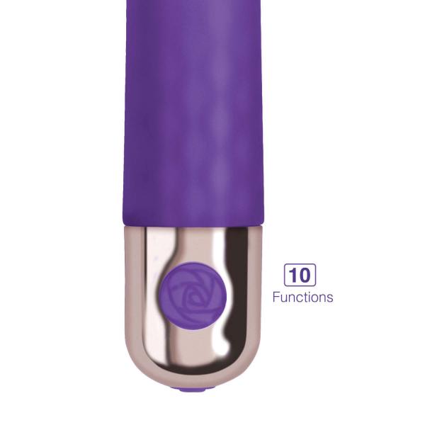 Exciter Travel Vibe Rechargeable Silicone Purple