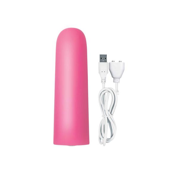 Exciter Mini Vibe Rechargeable Silicone Pink