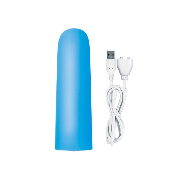 Exciter Mini Vibe Rechargeable Silicone Blue