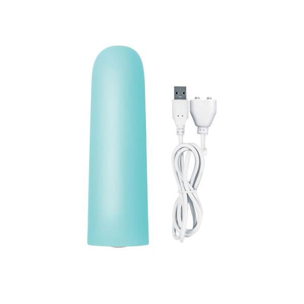 Exciter Mini Vibe Rechargeable Silicone Aqua