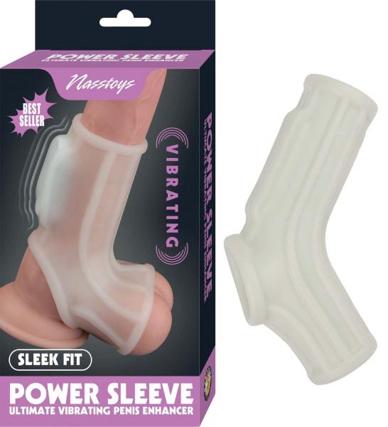 Vibrating Power Sleeve Sleek Fit Wht