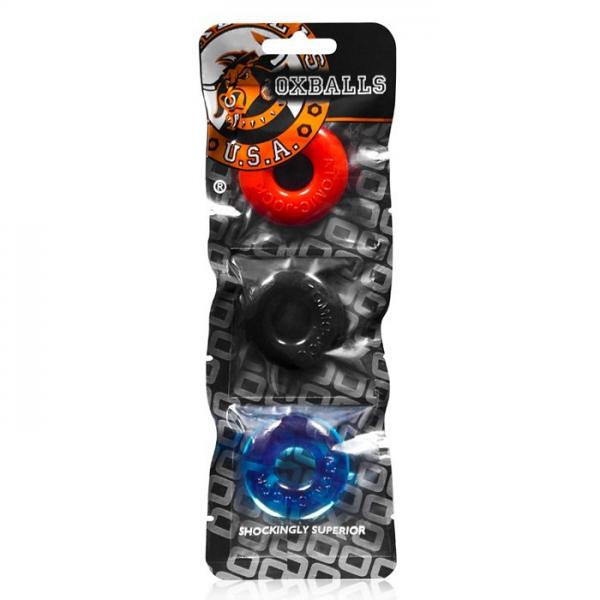 Oxballs Ringer 3-pack Of Do-nut-1 Small