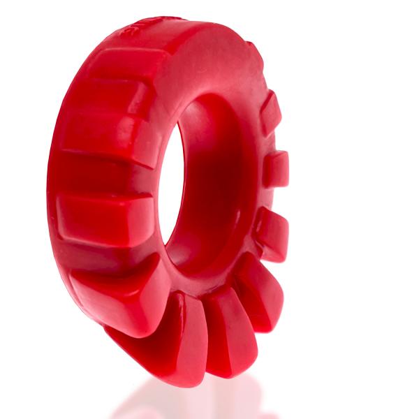 Oxballs Cock-lug Lugged Cockring Silicone Red