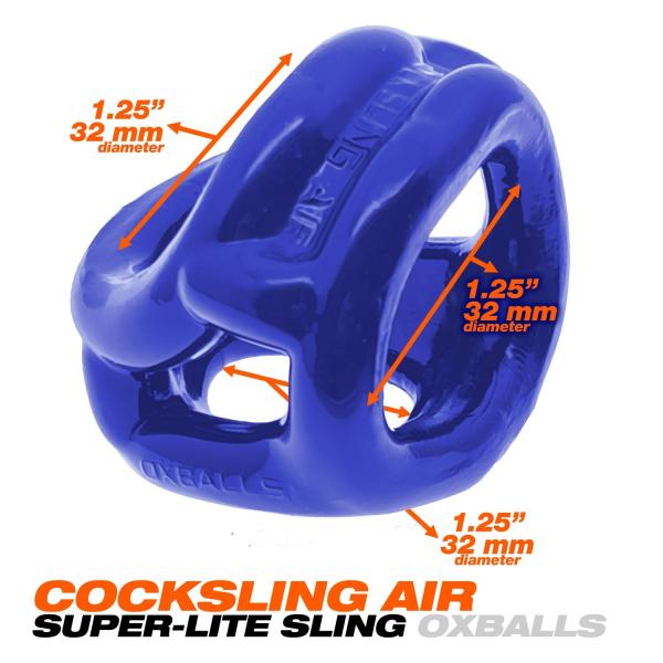 Oxballs Cocksling Air Flextpr Pool Blue