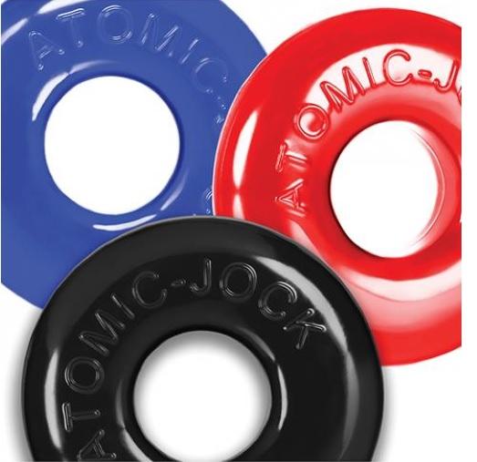Oxballs Ringer Max 3 Pack Cockrings - Multi Color