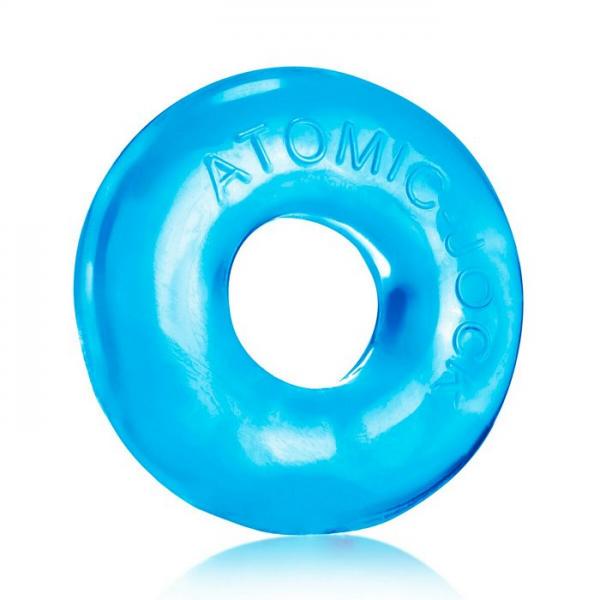 Do-Nut-2 Large Atomic Jock Cockring - Ice Blue