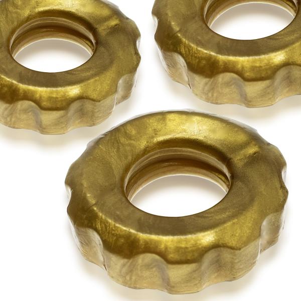 Super Huj 3pk Cockrings Bronze Metal