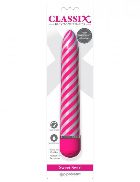 Sweet Swirl Vibrator Pink
