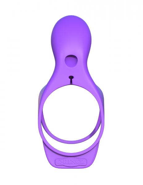 Fantasy C-Ringz Ultimate Couples Cage Purple