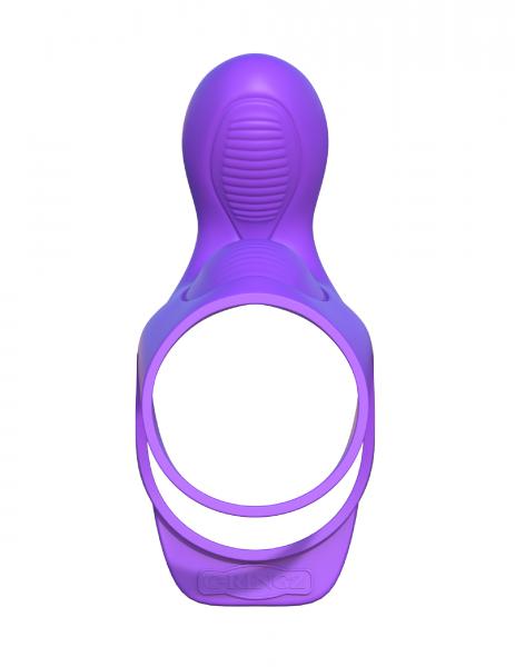 Fantasy C-Ringz Ultimate Couples Cage Purple