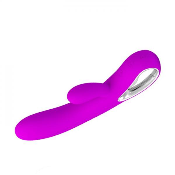 Pretty Love Conrad Rabbit Vibrator with Handle 12 Functions Fuchsia