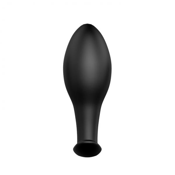 Pretty Love Vibrating Bulb Shaped Butt Plug Black