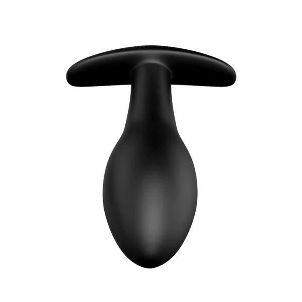 Pretty Love Vibrating Bulb Shaped Butt Plug Black