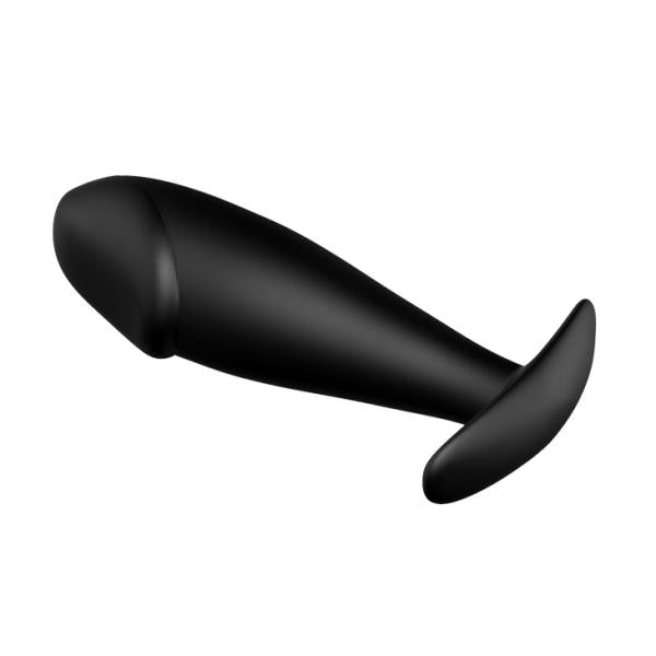 Pretty Love Vibrating Penis Shaped Butt Plug Black