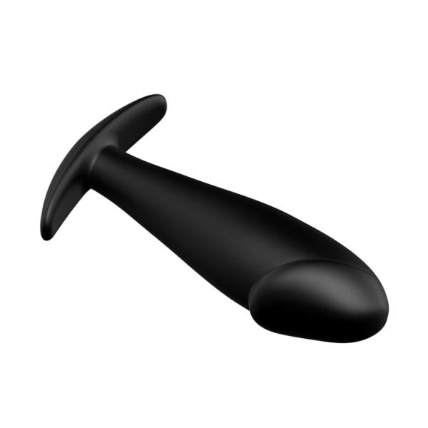 Pretty Love Vibrating Penis Shaped Butt Plug Black