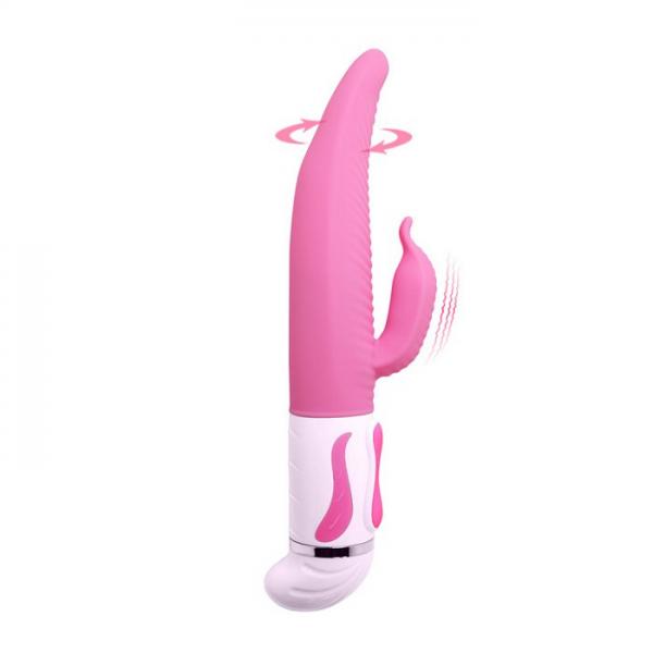 Pretty Love Antoine Twisting Rabbit Vibrator Pink