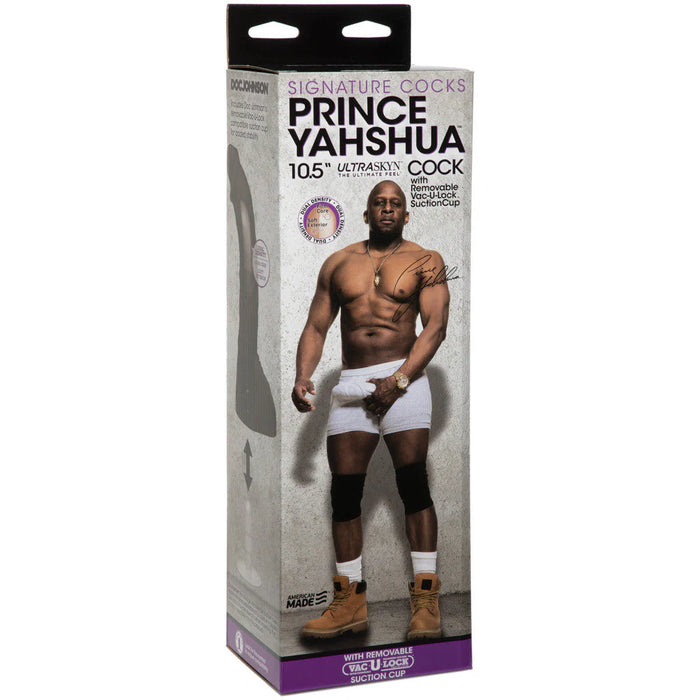 Prince Yahshua Ultraskyn 10.5 inches Cock Brown Dildo