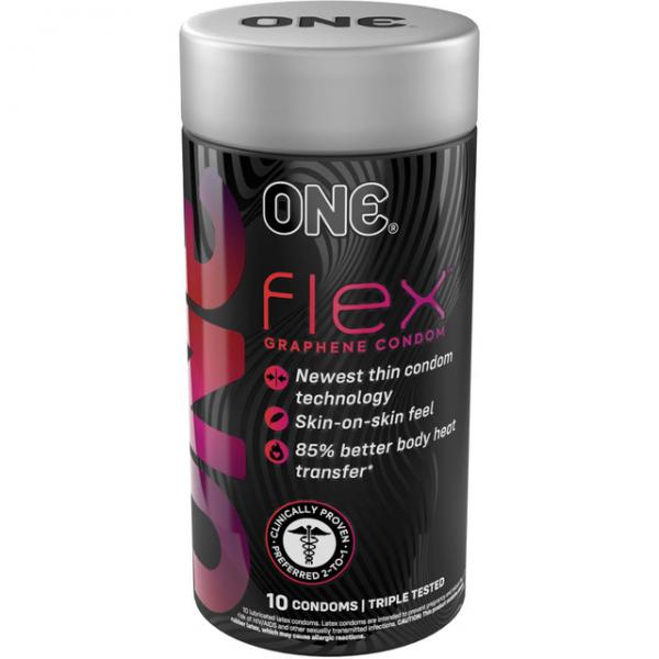 One Flex Graphene Condom - Pack Of 10