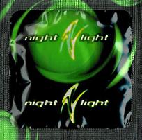 Night Light Glow-in-the-dark Condoms (3 Pack)