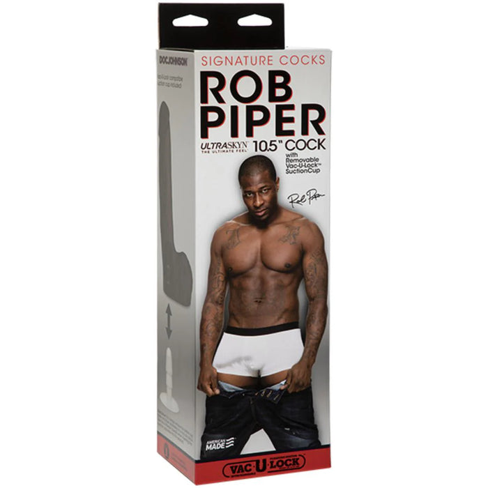 Rob Piper Ultraskyn 10.5 inches Cock Brown Dildo
