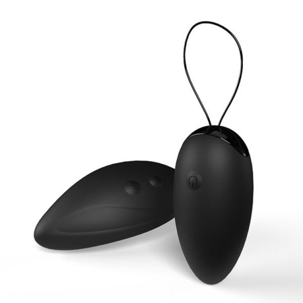 Premium Dual Vibe Remote And Egg Black