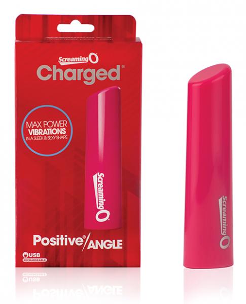 Screaming O Positive Angle Pink Massager