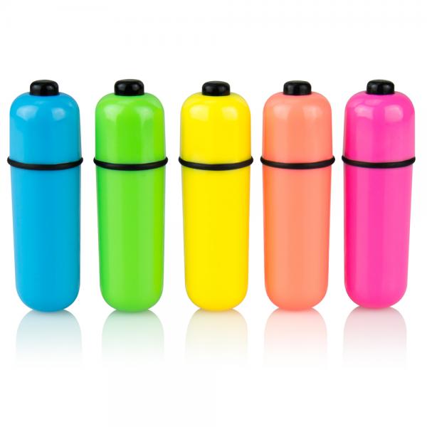 Color Pop Neon Vibrating Bullet