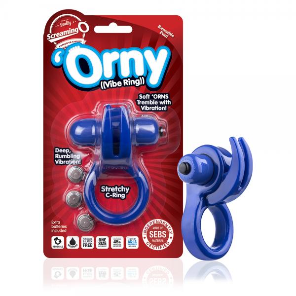 Screaming O Orny Vibe Ring Blue