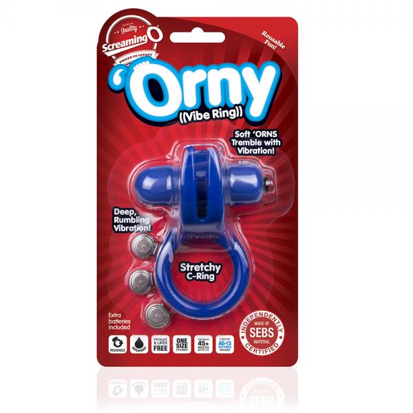 Screaming O Orny Vibe Ring Blue
