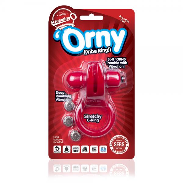 Orny Vibe Ring - Red