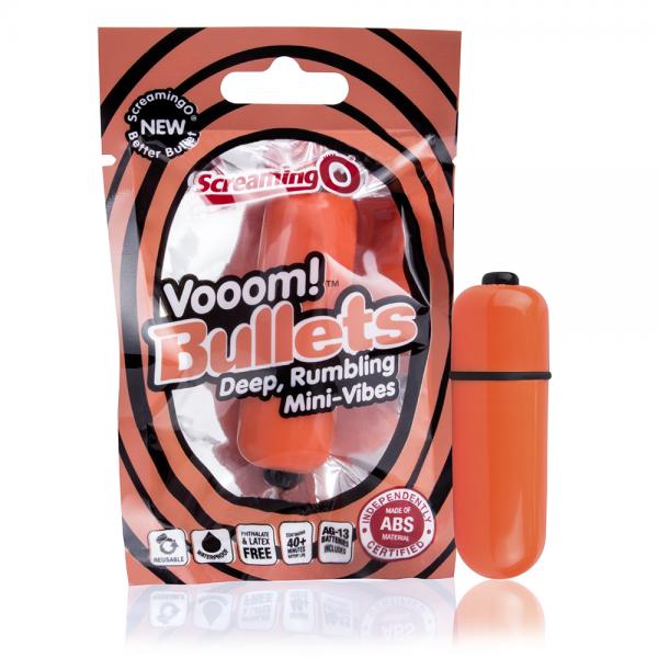 Screaming O Vooom Bullets - Tangerine Orange