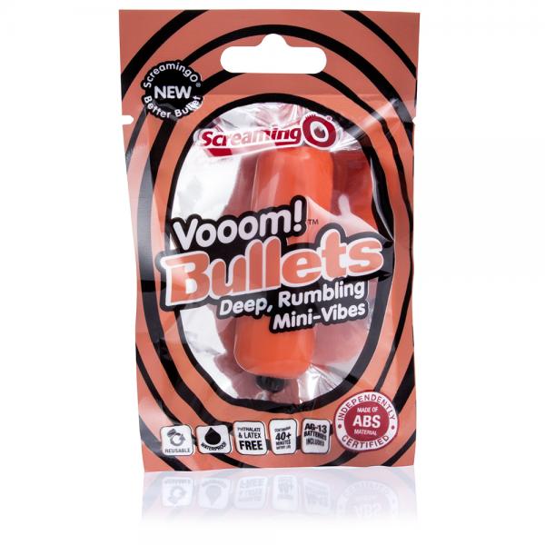 Screaming O Vooom Bullets - Tangerine Orange