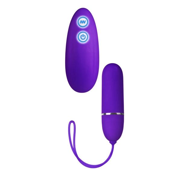 7-Function Lovers Remote - Purple