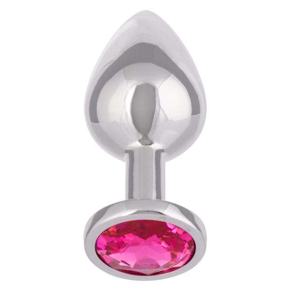 Jewel Large Rose Plug Pink