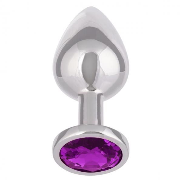 Jewel Large Amethyst Plug Purple