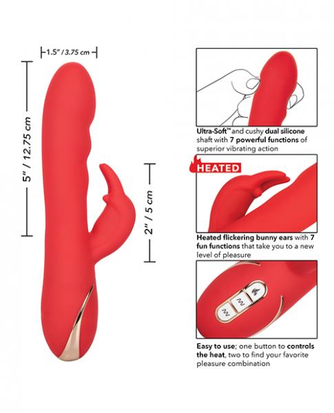 Jack Rabbit Signature Heated Silicone Ultra Soft Rabbit