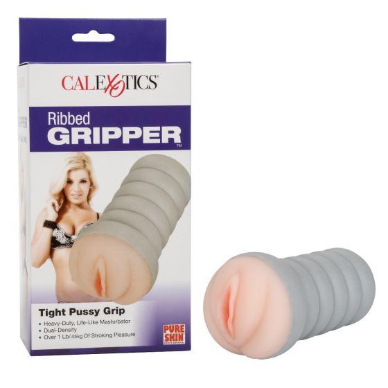 Ribbed Gripper Tight Pussy Stroker