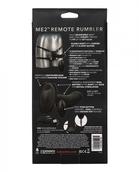Her Royal Harness Me2 Remote Rumbler Blk