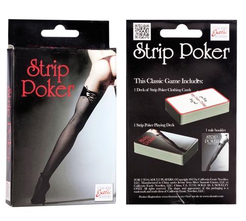 Strip Poker Card Game