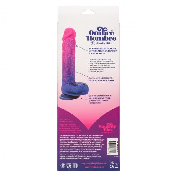 Naughty Bits Ombre Hombres Xl Vibe