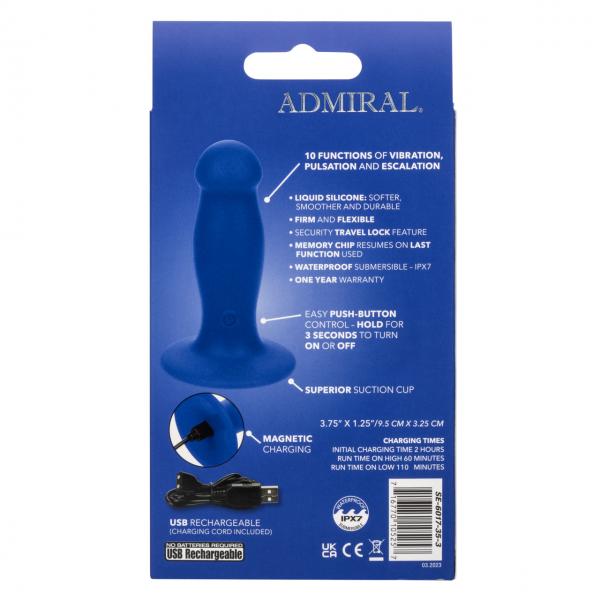 Admiral Liquid Silicone First Mate Blue