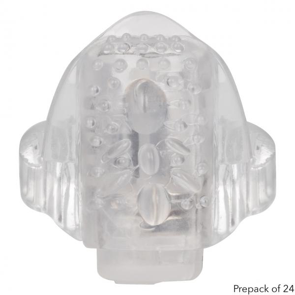 Foil Pk Vibrate Tongue Teaser Clear
