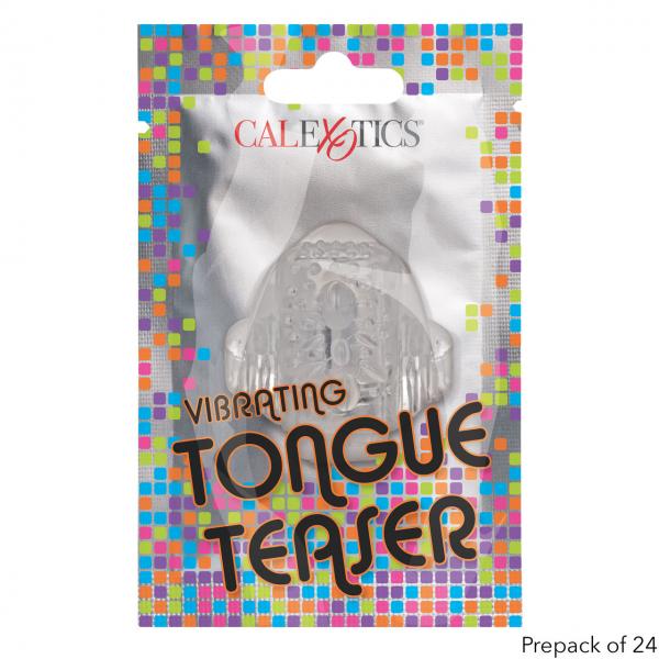 Foil Pk Vibrate Tongue Teaser Clear