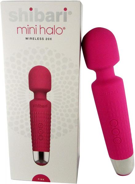 Mini Halo Wireless Wand 20x Silicone Pink Pink