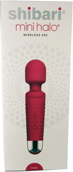 Mini Halo Wireless Wand 20x Silicone Pink Pink