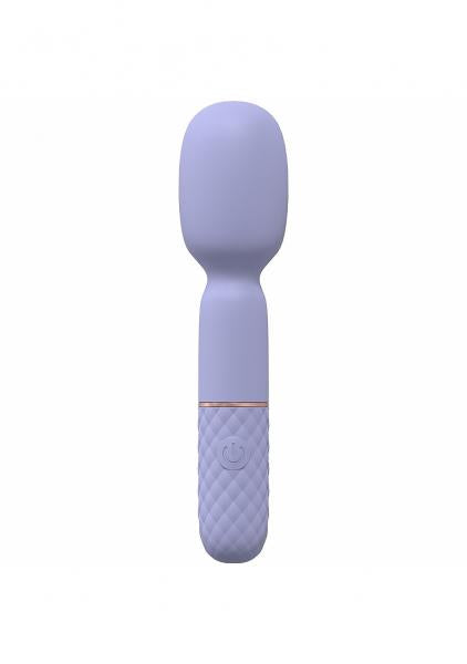 Loveline Bella 10 Speed Vibrating Mini-wand Silicone Rechargeable Waterproof Lavender