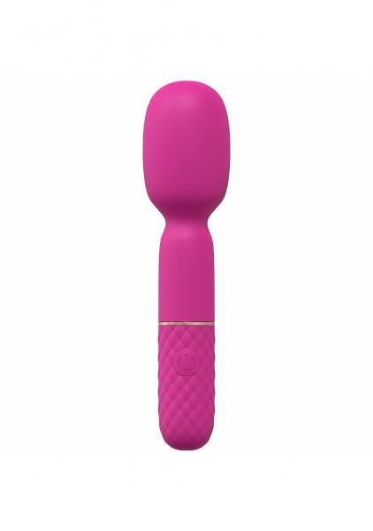 Loveline Bella 10 Speed Vibrating Mini-wand Silicone Rechargeable Waterproof Pink